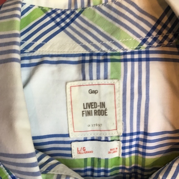 Bundle of 2 Gap Lived-In Wash Shirts - Picture 3 of 5